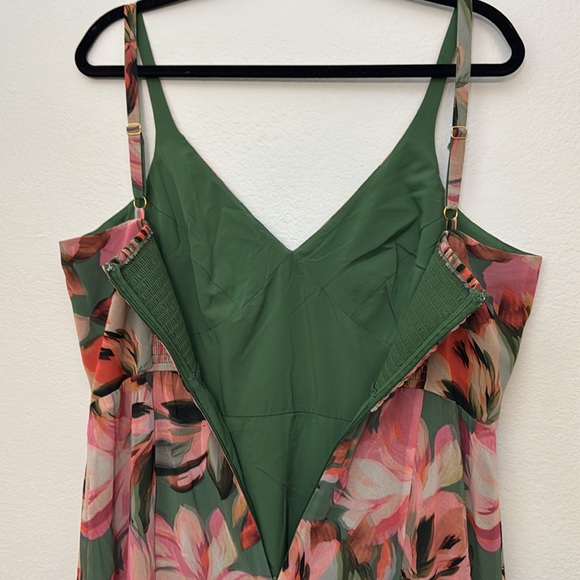 Anthropologie size 14 Hutch Mikayla Sleeveless V-Neck Side-Slit Maxi Dress - Picture 12 of 14